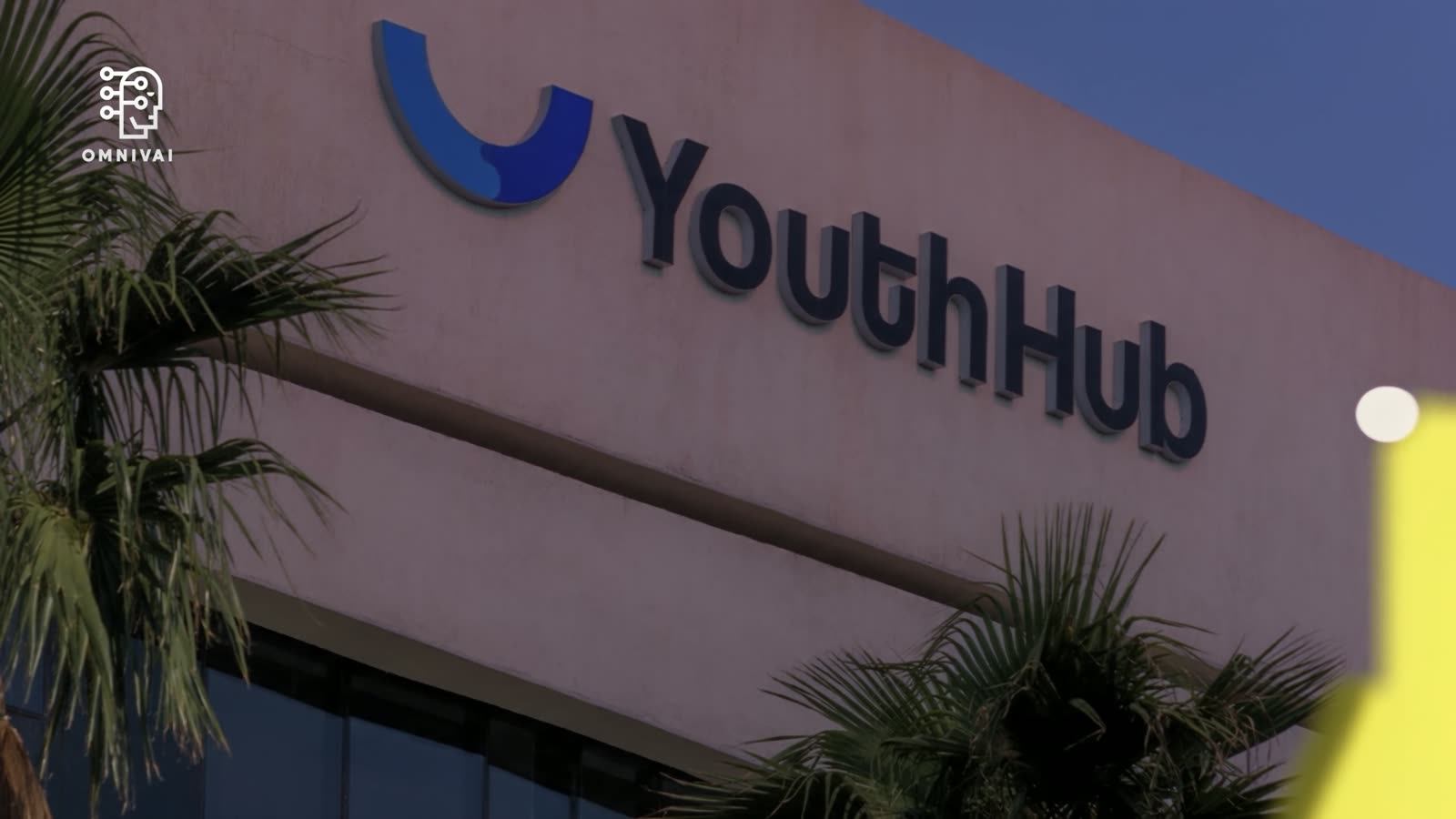 Youth Hub — campus signage